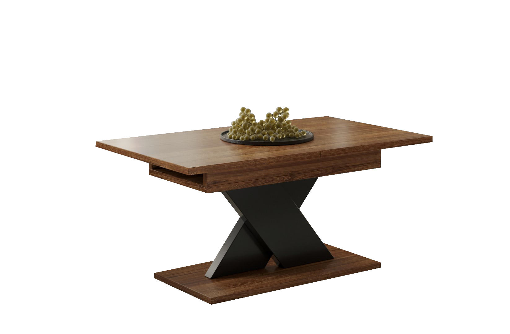 Endo-Moebel Couchtisch Eiche San Remo 65x54x110 cm