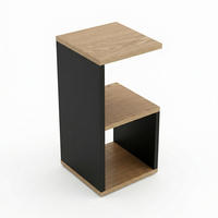 BEISTELLTISCH Koda 21/21/49 cm - Braun, Holzwerkstoff (21/49/21cm) - EDAXO