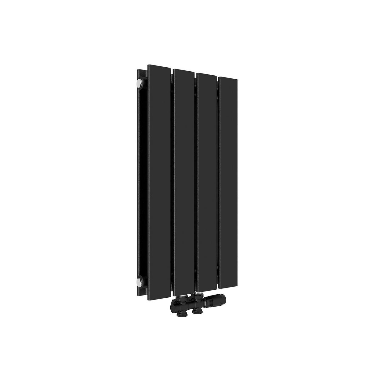 HEIZKÖRPER Flachheizkörper Schwarz 60/30/6,3 cm - Anthrazit, Metall (30/60/6.3cm) - EMKE