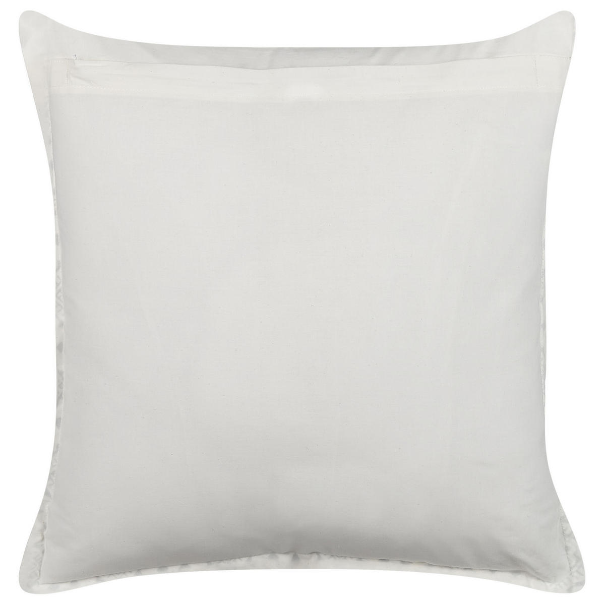 DEKOKISSEN 2er-Set Dunkelblau 45/45 cm Cordata - Dunkelblau, Naturmaterialen/Textil (45/45cm) - Beliani