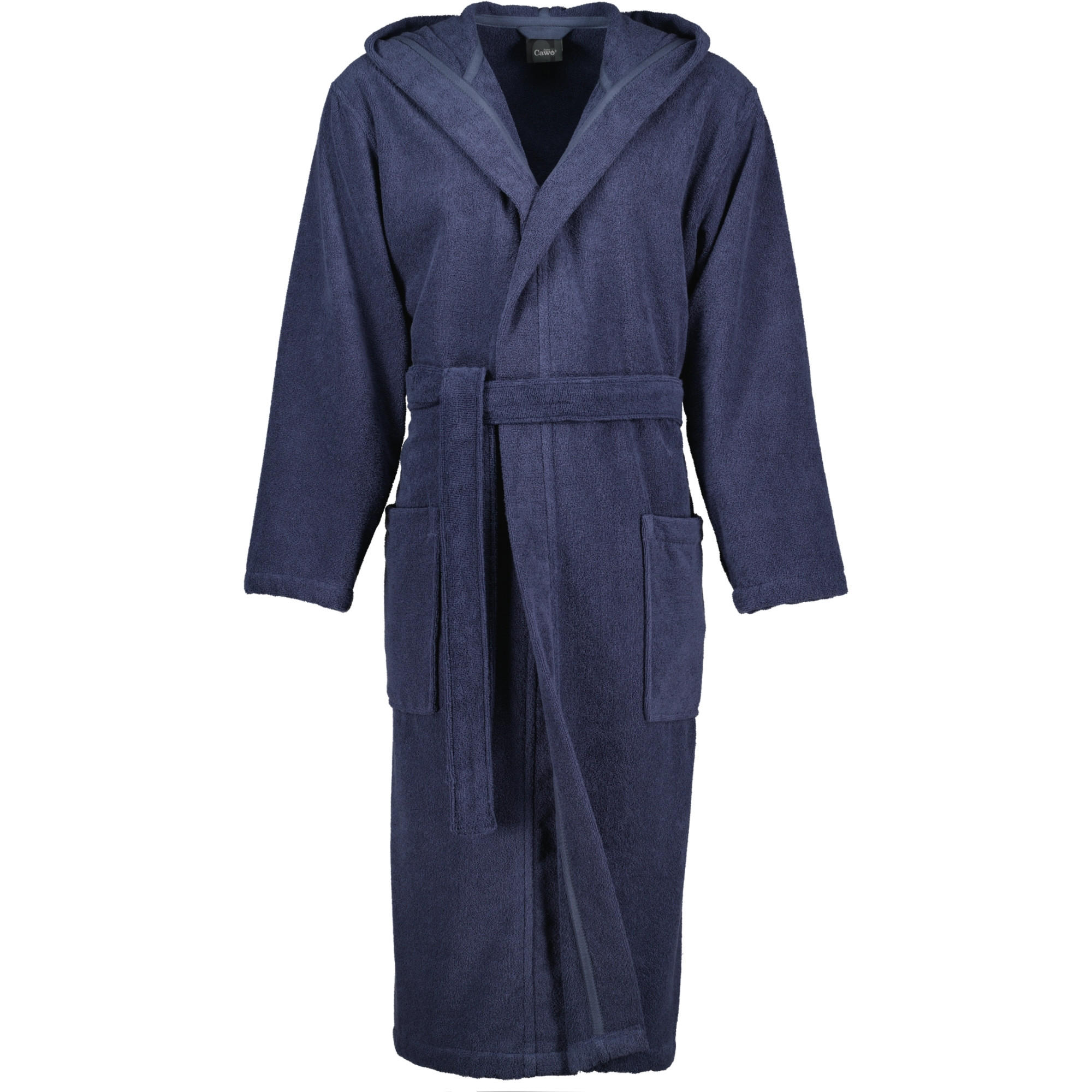 BADEMANTEL HERREN KAPUZE CLASSIC 842 BLAU - 17 - Blau, Textil (XXXLnull) - Cawoe