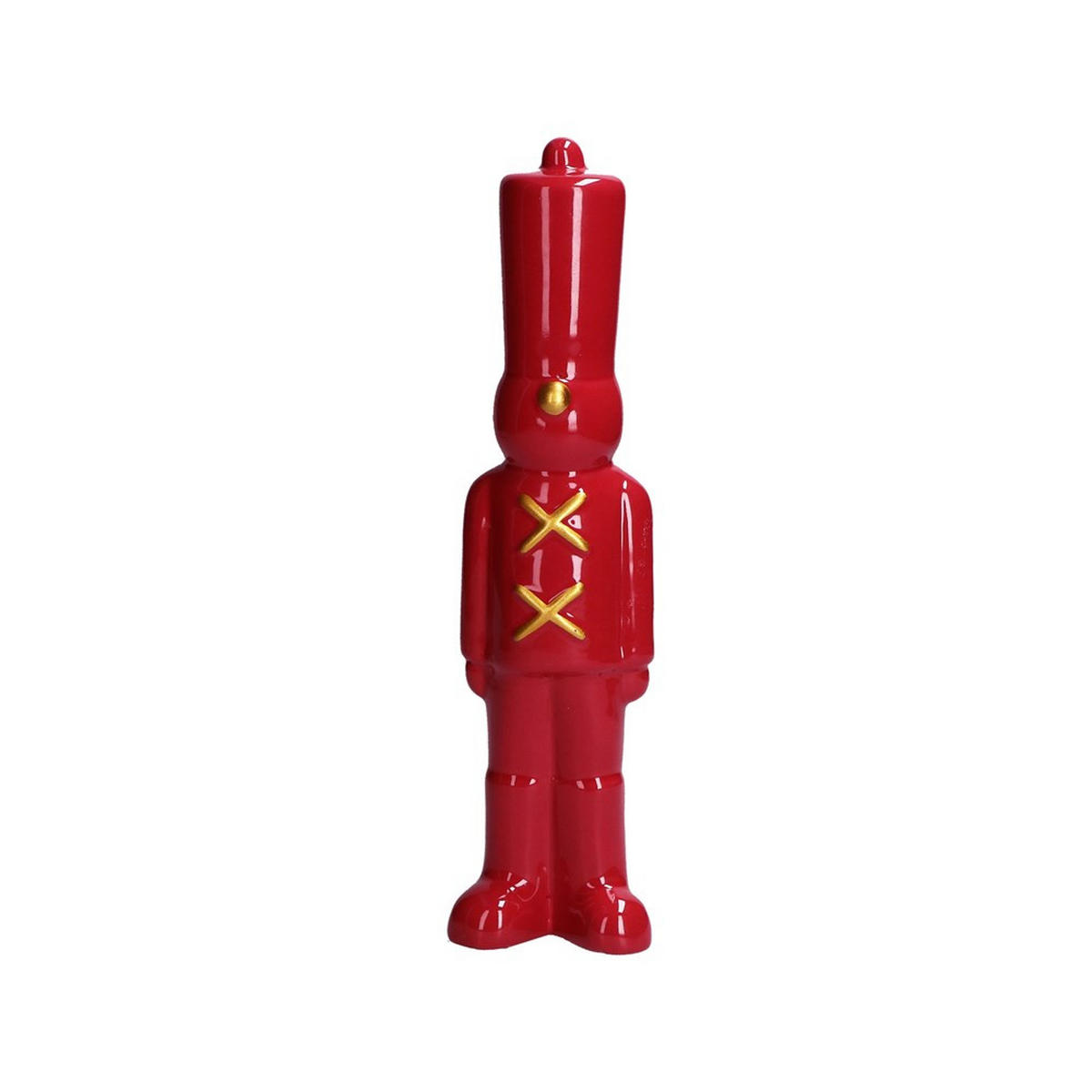 DEKORATIVE FIGUR Rot 6.5/5/26 cm H226600005 - Rot, Keramik (5/26/6.5cm) - Rituali Domestici 