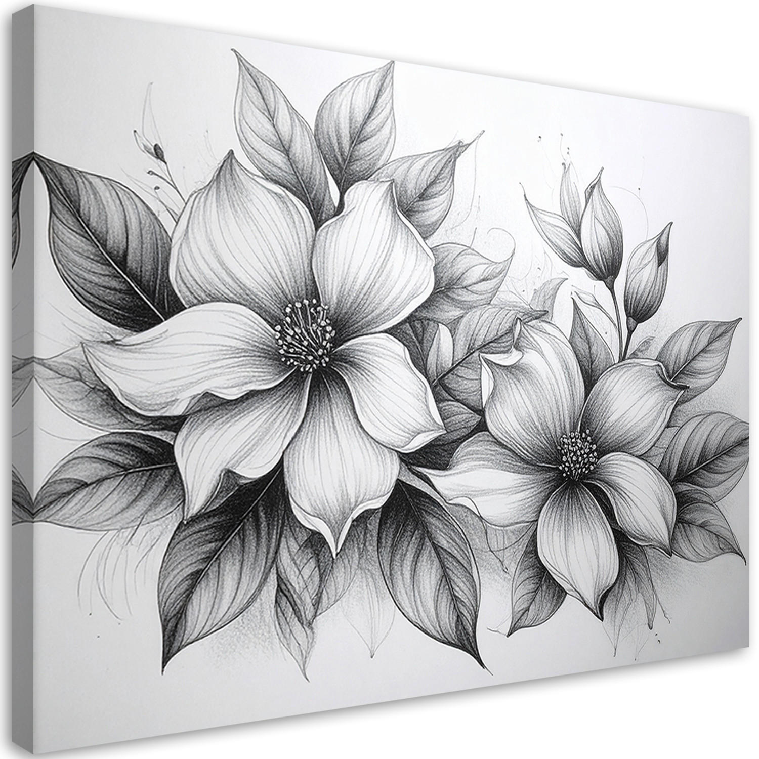 Feeby Bild Weiß 120x80 cm