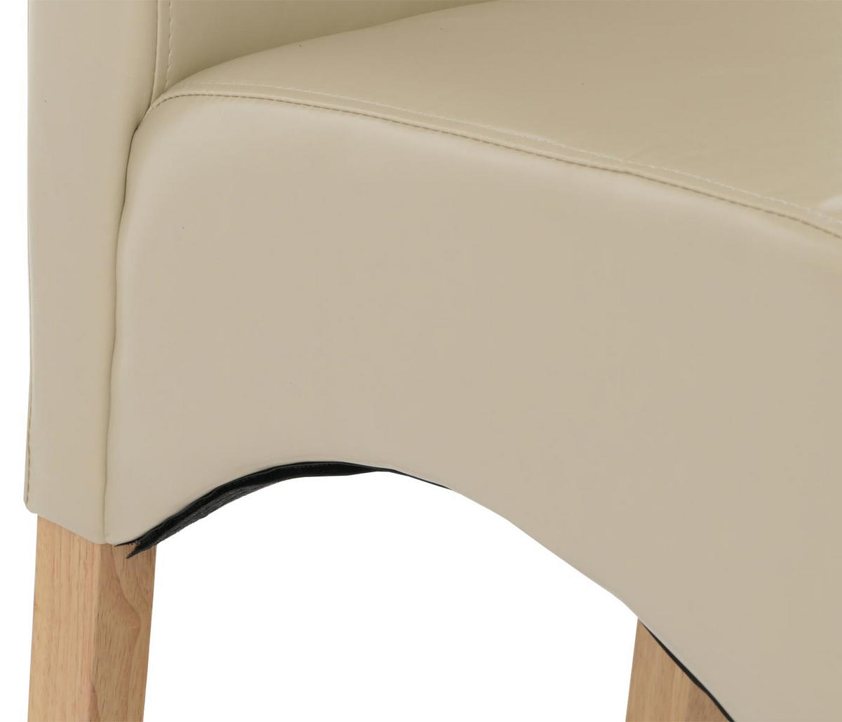 ESSZIMMERSTUHL Beige 6er-Set - Beige, Holz (44/102/54cm) - MCW