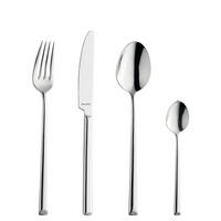 BESTECKSET Metropole 78-teilig - Silberfarben, Metall