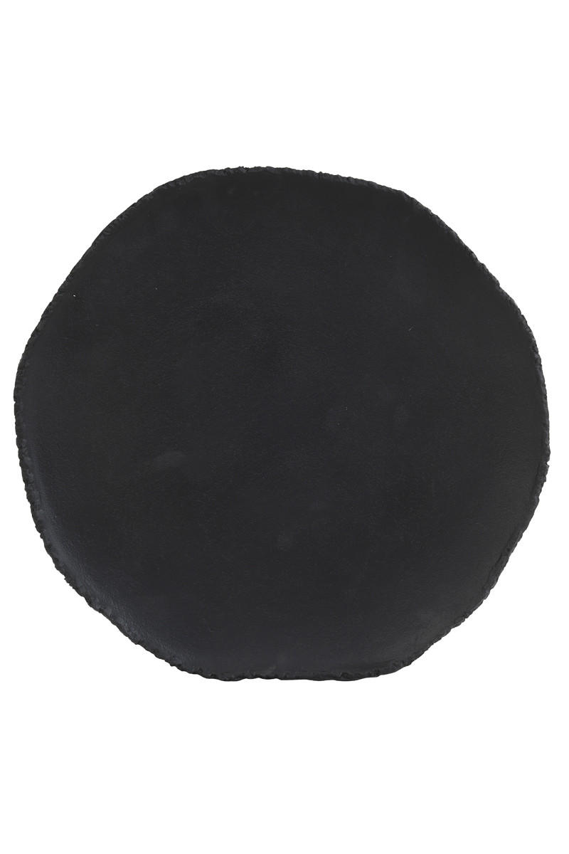 SCHALE Xibor Schwarz 52/51/2,5 cm - Schwarz, Metall (2.5cm) - Light & Living