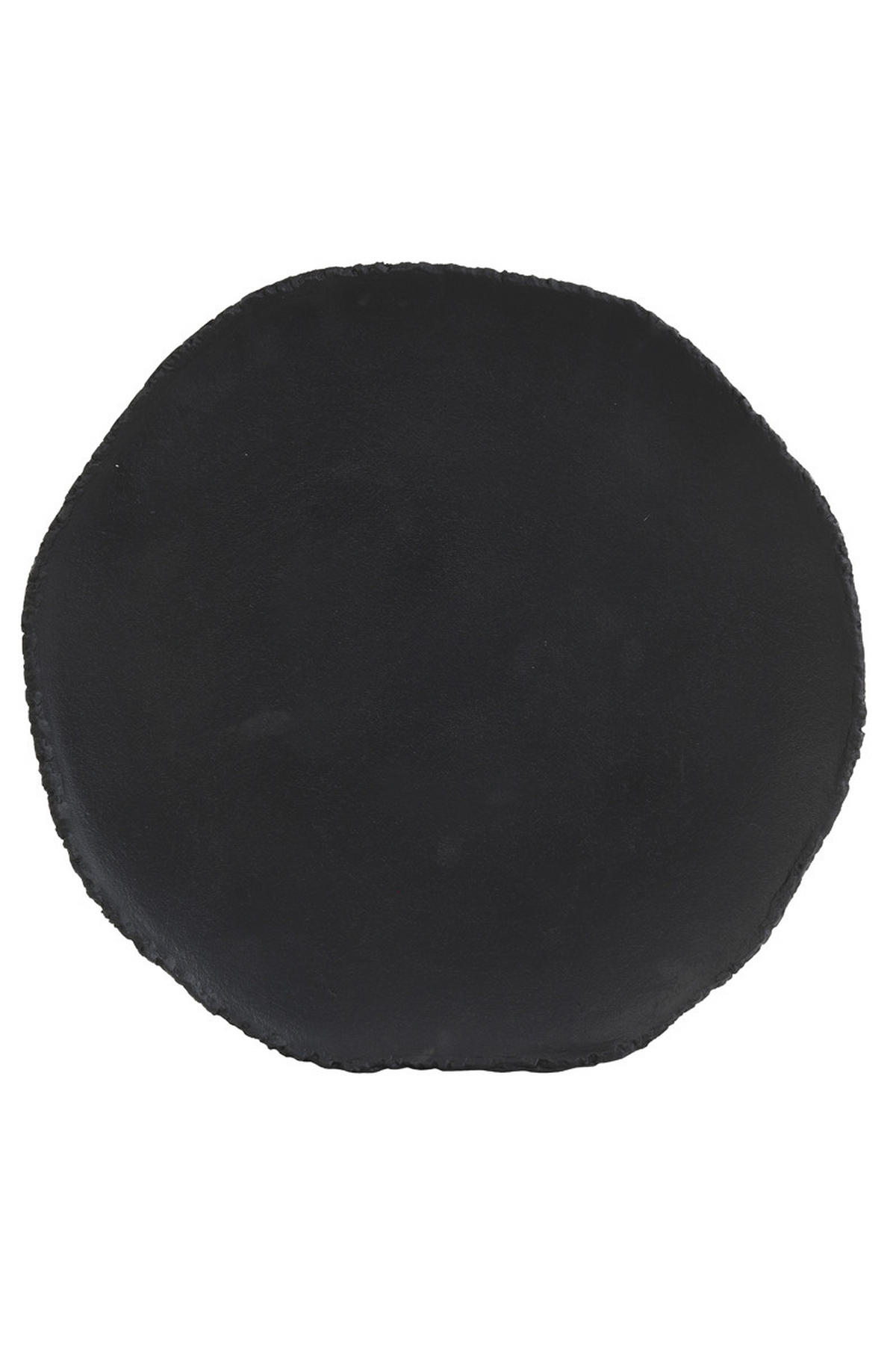 SCHALE Xibor Schwarz 52/51/2,5 cm - Schwarz, Metall (2.5cm) - Light & Living