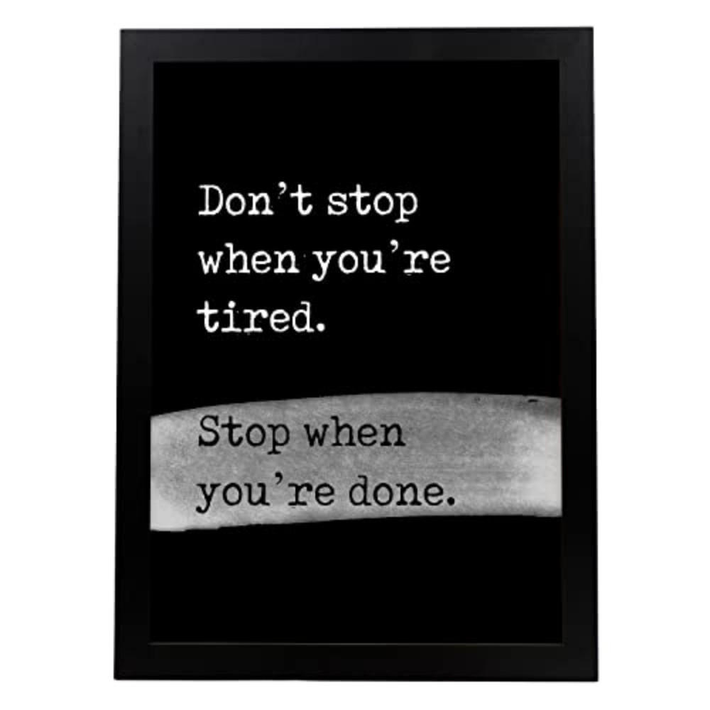 Nacnic Poster Schwarz 29.7x5x42 cm