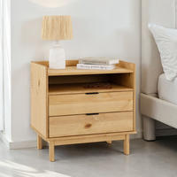 NACHTTISCH TEPERA - Braun, Holz (64/64/41cm) - IDIMEX