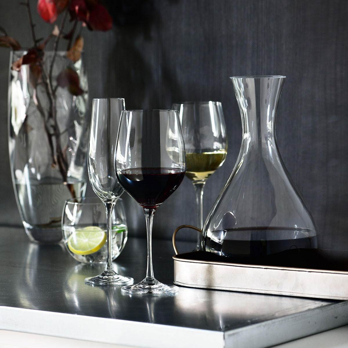WEISSWEINGLÄSER 6er-Set 430 ML - Transparent, Glas (0.37L) - Krosno Glass