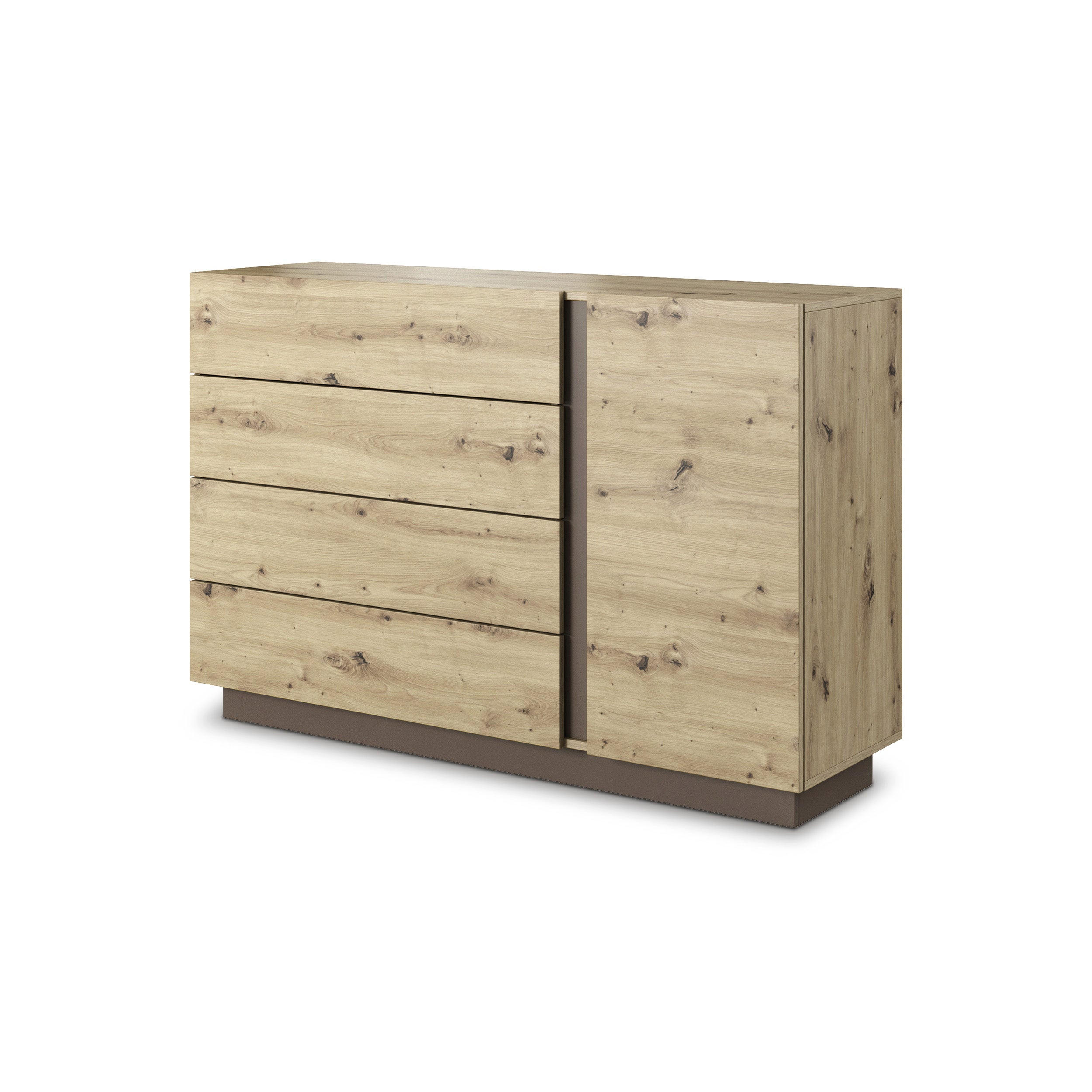 Pillovely Kommode Beige 138.2x90.5x40 cm