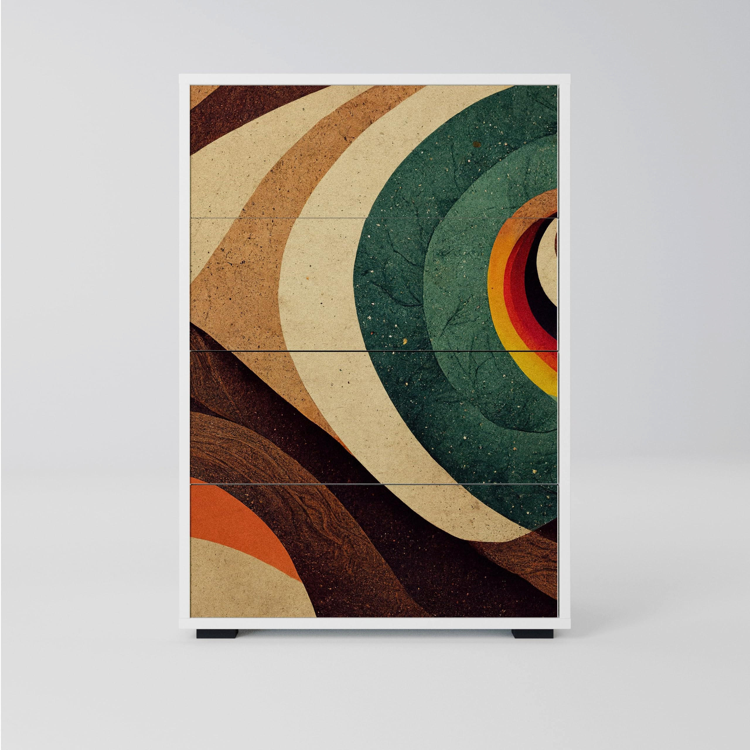 SpaceRebels Kommode Mehrfarbig 60x87x35 cm