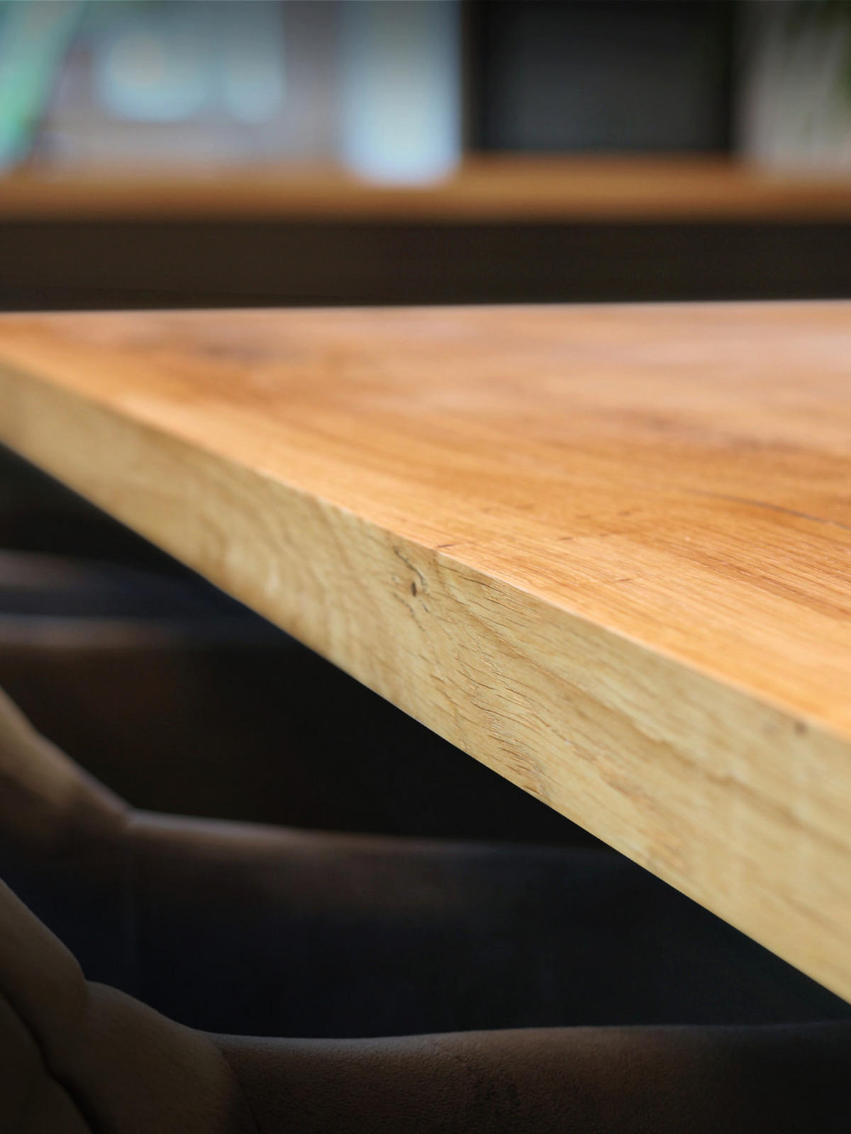 TISCHPLATTE 300 cm x 100 cm ohne Baumkante - Eichefarben, Holz (300/100/4cm) - holz4home®