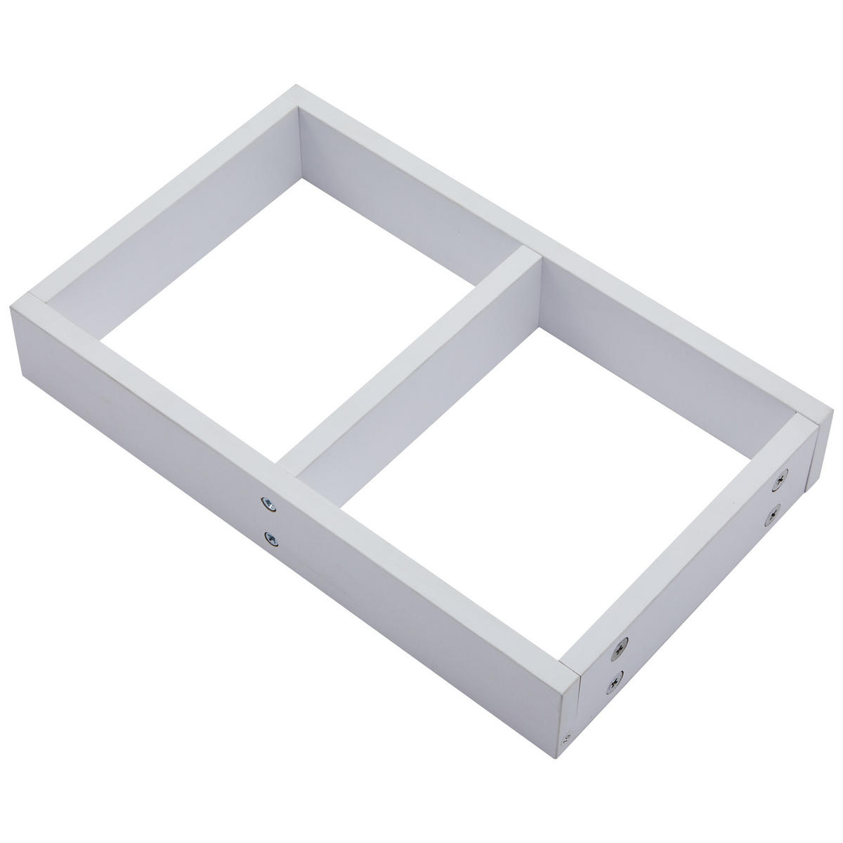 COUCHTISCH 70/70/36 cm weiß mit Hochglanzplatte 360° drehbar - Weiß, Holzwerkstoff (70/70/36cm) - OKWISH