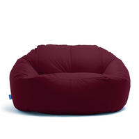 SITZSACK SOFA Lounge bordeaux für Indoor und Outdoor - Bordeaux, Textil (1600/60/1000cm) - Bruni