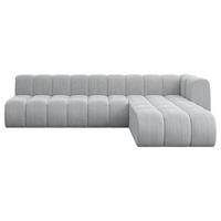 ECKSOFA modulares Sofa Darnel-L2 - 296x177x70 cm Grau - Grau, Holzwerkstoff/Textil (296/177cm) - ALTDECOR