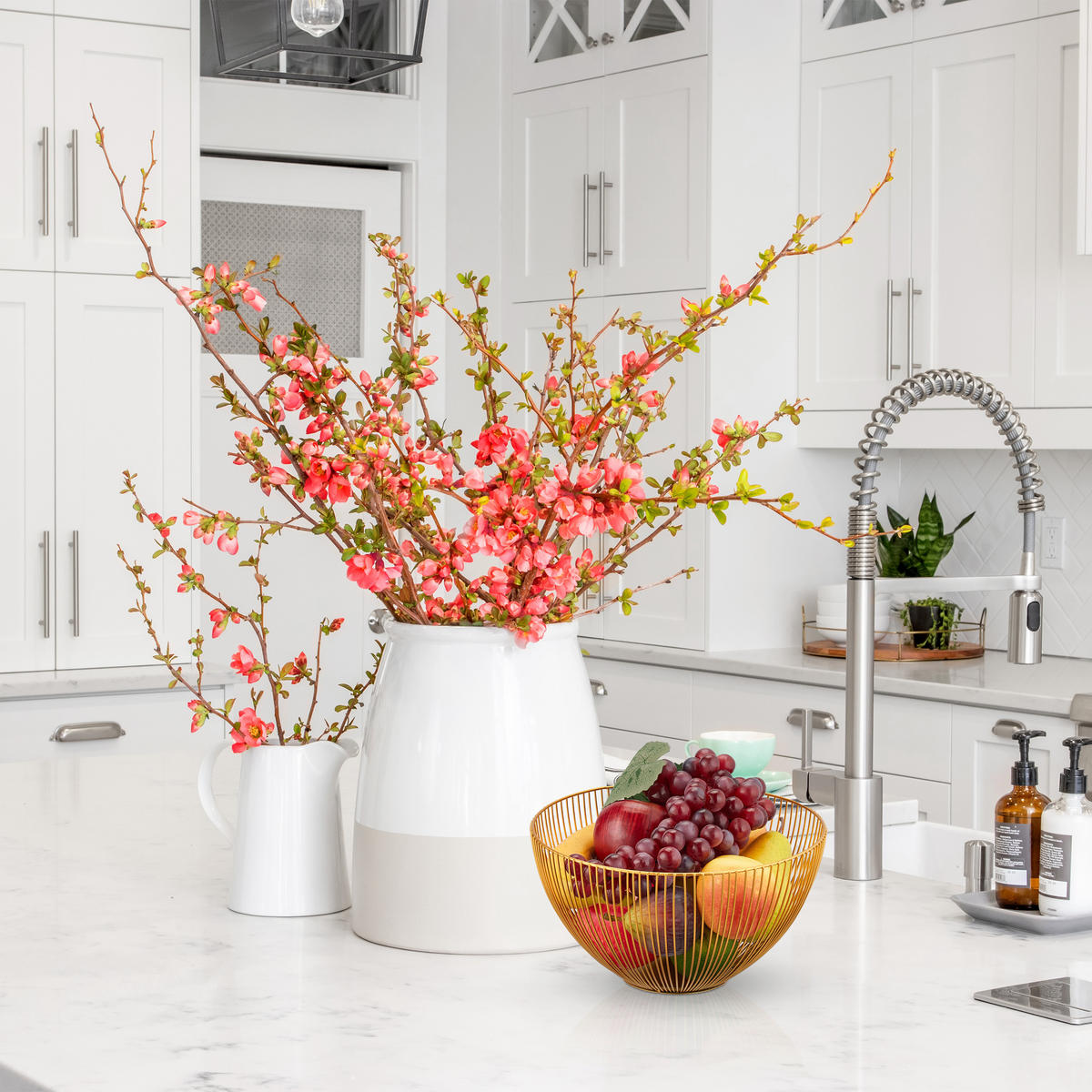 OBSTSCHALE - Goldfarben, Metall (14cm) - Relaxdays