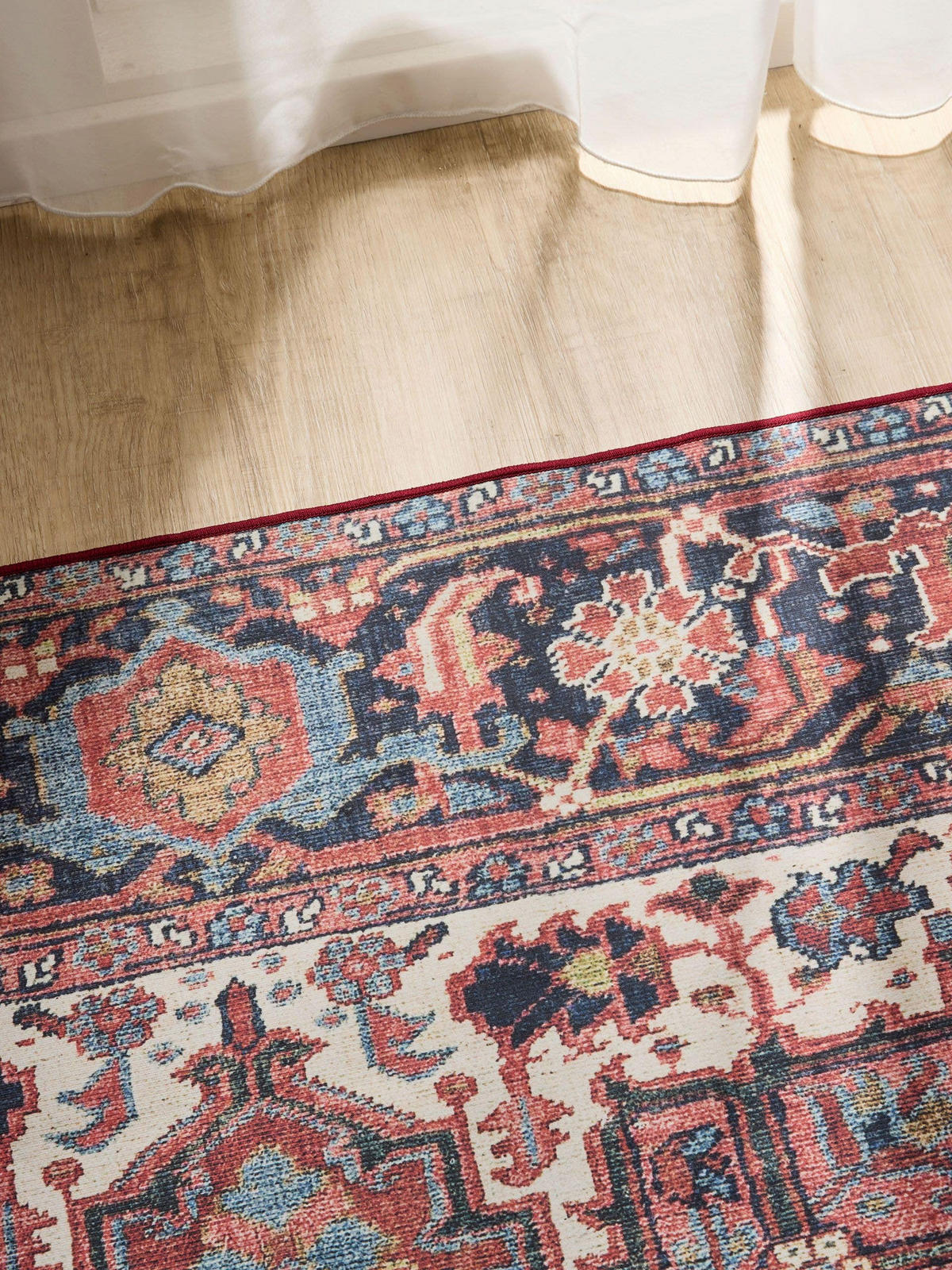 VINTAGE-TEPPICH George waschbar 240x340 cm - Multicolor, Kunststoff (240/340cm) - benuta