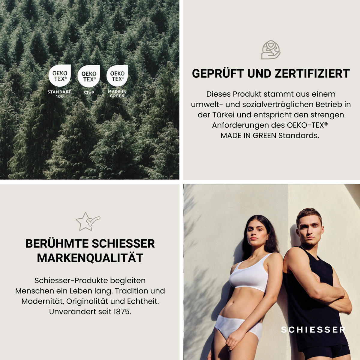 BETTWÄSCHESET Doubleface - Feinbiber - 2-teilig - 135 x 200 cm - Blau - Blau, Textil (135/200cm) - SCHIESSER