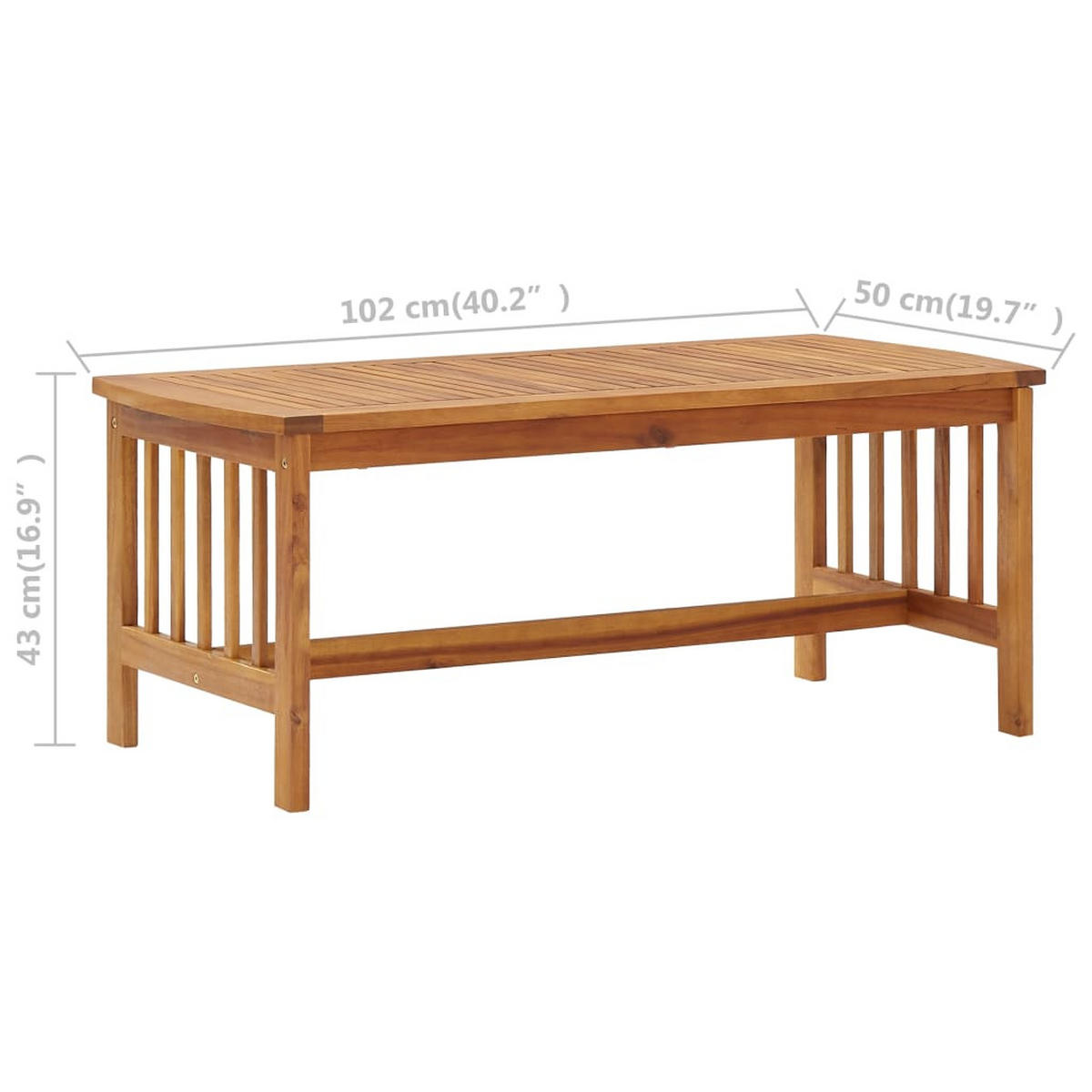 GARTENSET Reith 4-teilig - Weiß, Holzwerkstoff - Nettlife