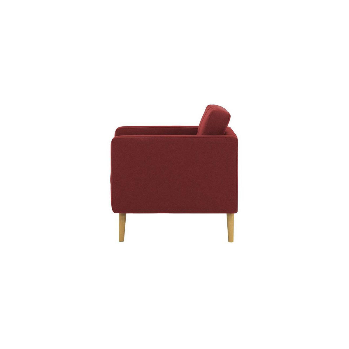 SESSEL Brest-Malmo 63 - Rot, Holz/Textil (80/84/81cm)