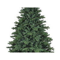 WEIHNACHTSBAUM künstlicher DELUXE BERNARD 240 cm, grün, 2D/3D, 1801 Zweige, inkl. Metallständer - Grün, Kunststoff/Metall (144/240cm) - LAALU