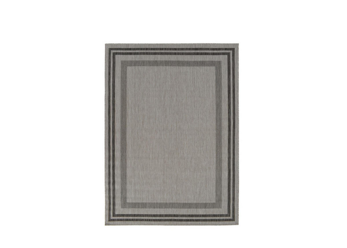 OUTDOOR-TEPPICH Terrace Hellgrau/Beige 200x290 cm - Multicolor, Textil (200/290cm) - Vercai Rugs