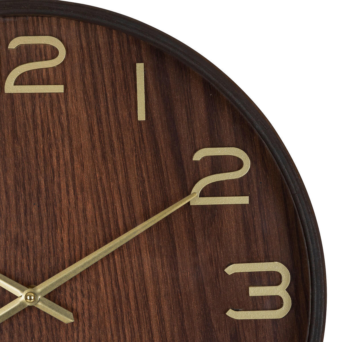 WANDUHR Ivana Ø 38 cm - Braun, Holzwerkstoff (38/5/38cm) - Atmosphera Createur d´interieur