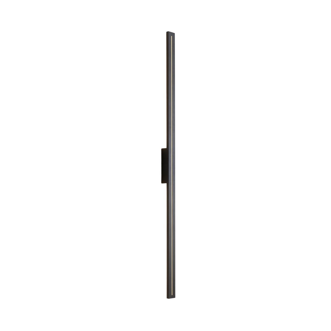 Kosilum Wandleuchte Schwarz 5x151x6 cm