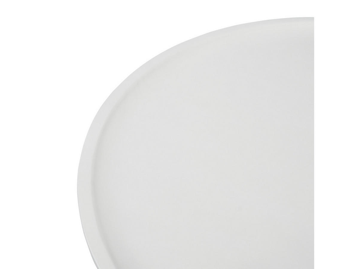 COUCHTISCH Jade Mangoholz Weiss Creme - Creme, Holz (75/75/40cm)