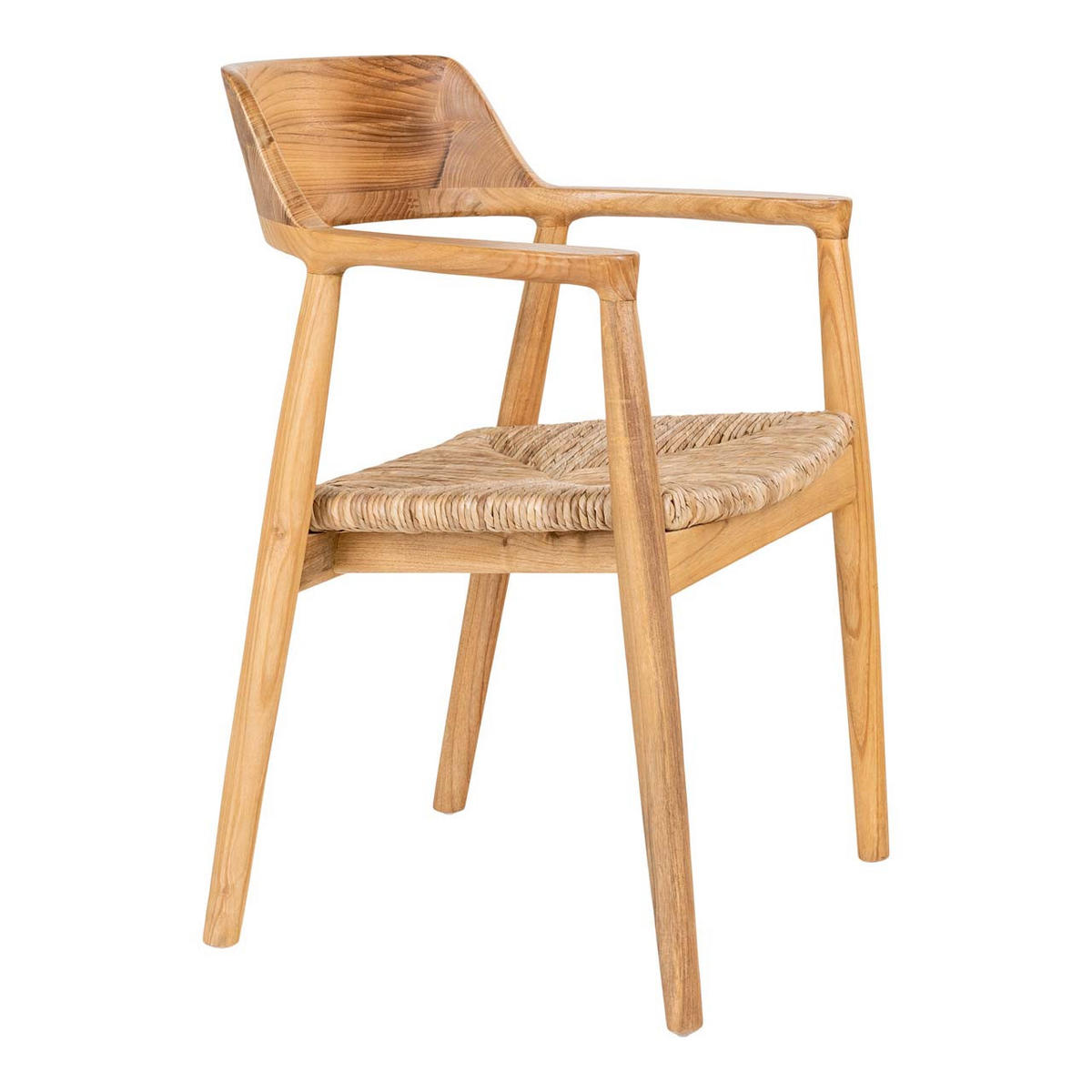 2ER Set ESSZIMMERSTUHL Natur - Naturfarben, Holzwerkstoff/Textil (58/78/56cm) - ebuy24