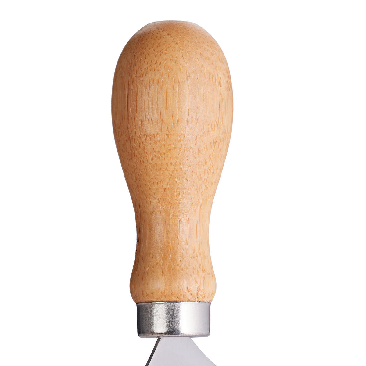 WIEGEMESSER - Hellbraun, Holz/Metall (20cm) - Relaxdays