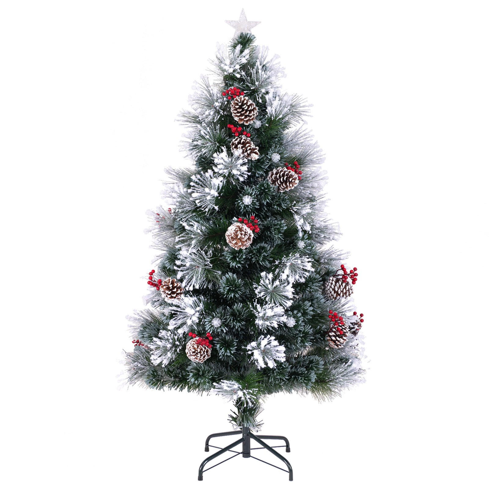WEIHNACHTSBAUM Grün - Grün, Kunststoff (180cm) - COSTWAY