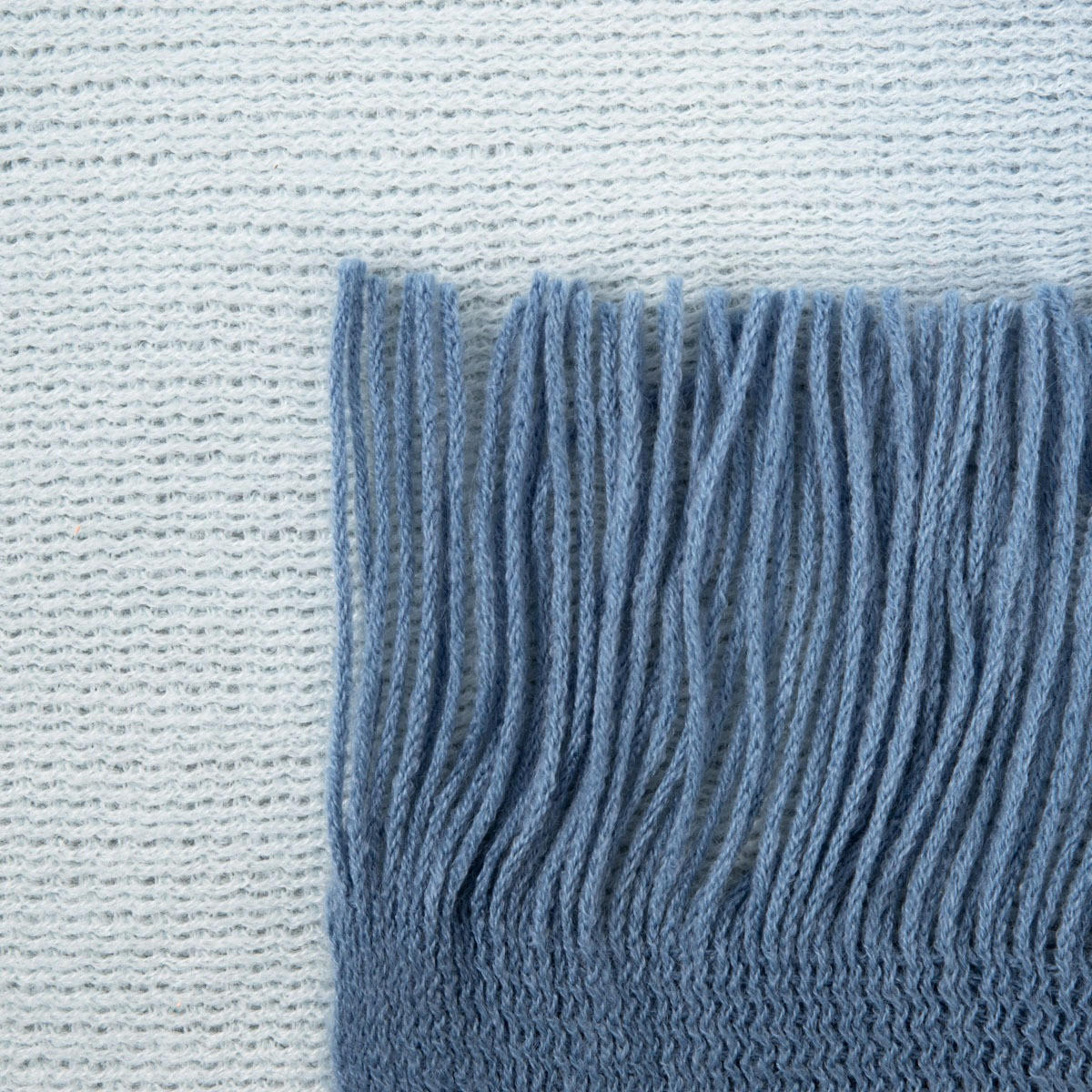 DECKE Finns blue 130/170 cm - Hellblau, Textil (130/170cm) - Homla