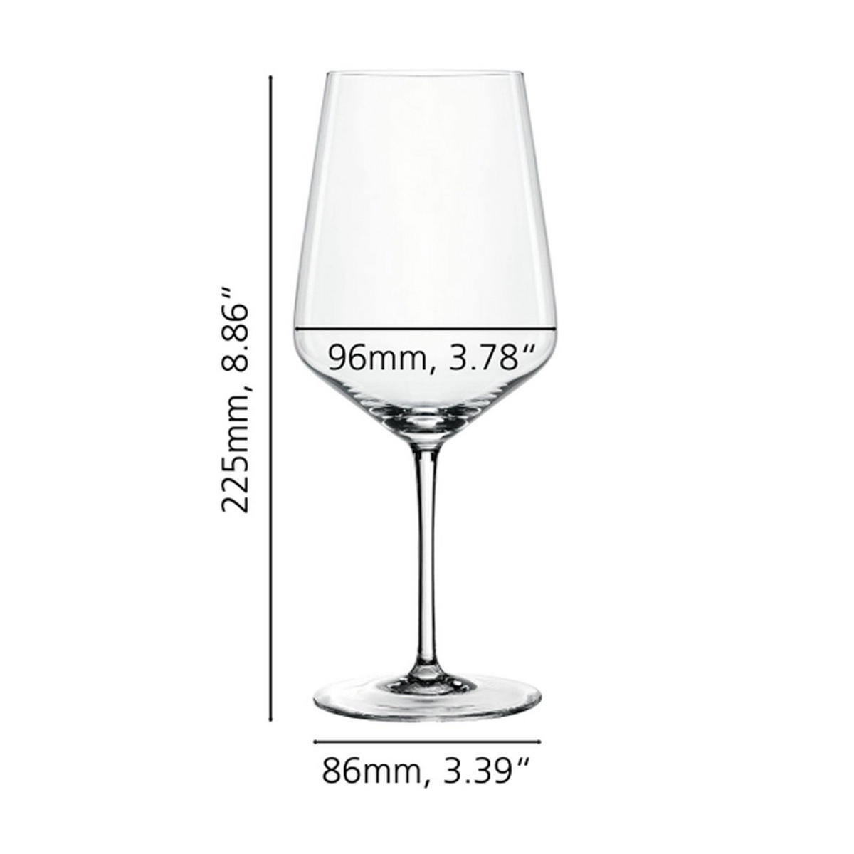 ROTWEINGLÄSER Style transparent 630 ml 12er Set - Transparent, Glas (0.63L) - Spiegelau