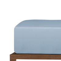 SPANNBETTLAKEN New Jersey - 100% Baumwolle - 100x200 cm - Hellblau - Hellblau, Textil (100/200cm) - Uncover by Schiesser