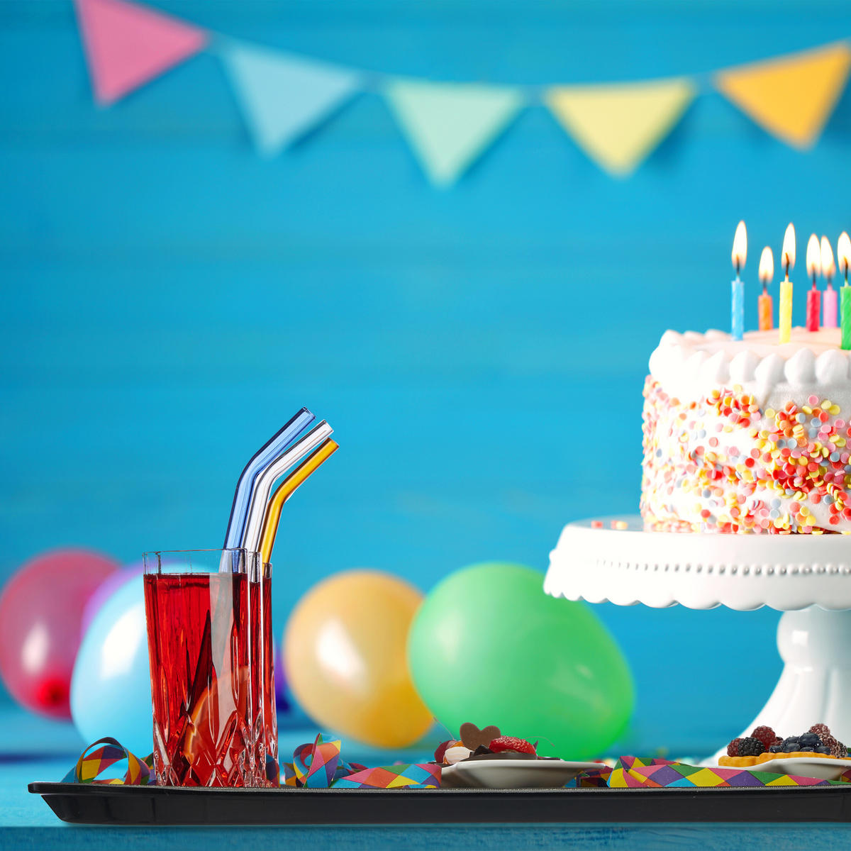 2XSERVIERTABLETT - Schwarz, Kunststoff (56/2.5/41cm) - Relaxdays