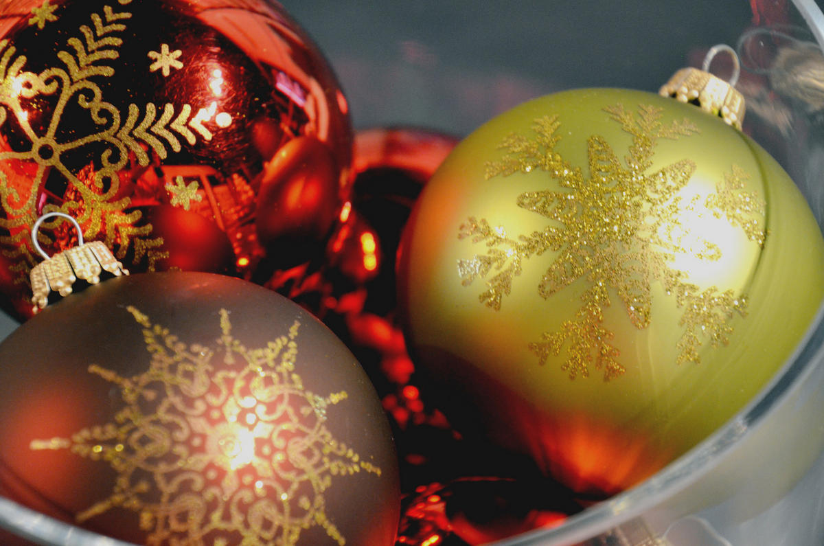 CHRISTBAUMKUGELN Set Weihnachten Mehrfarbig 8cm (Glas / 9 Stk.) - Multicolor, Glas (8/8/8cm) - Krebs Glas Lauscha