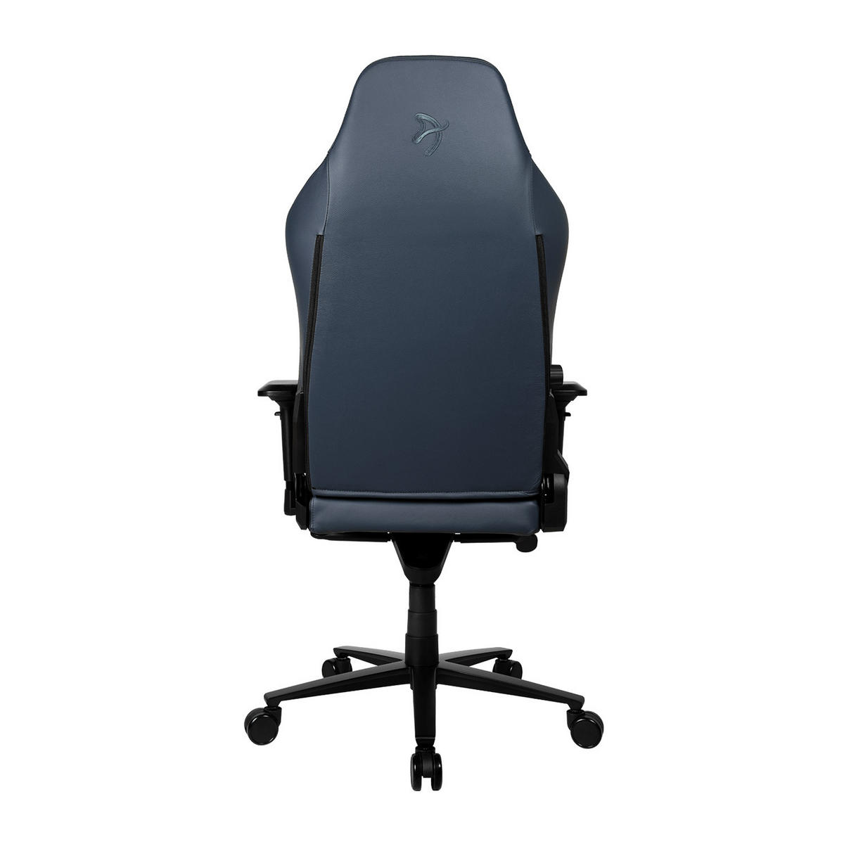 GAMINGSTUHL Primo Premium Leder Ozeanblau - Blau/Schwarz, Leder/Metall (74/135/52cm) - Arozzi