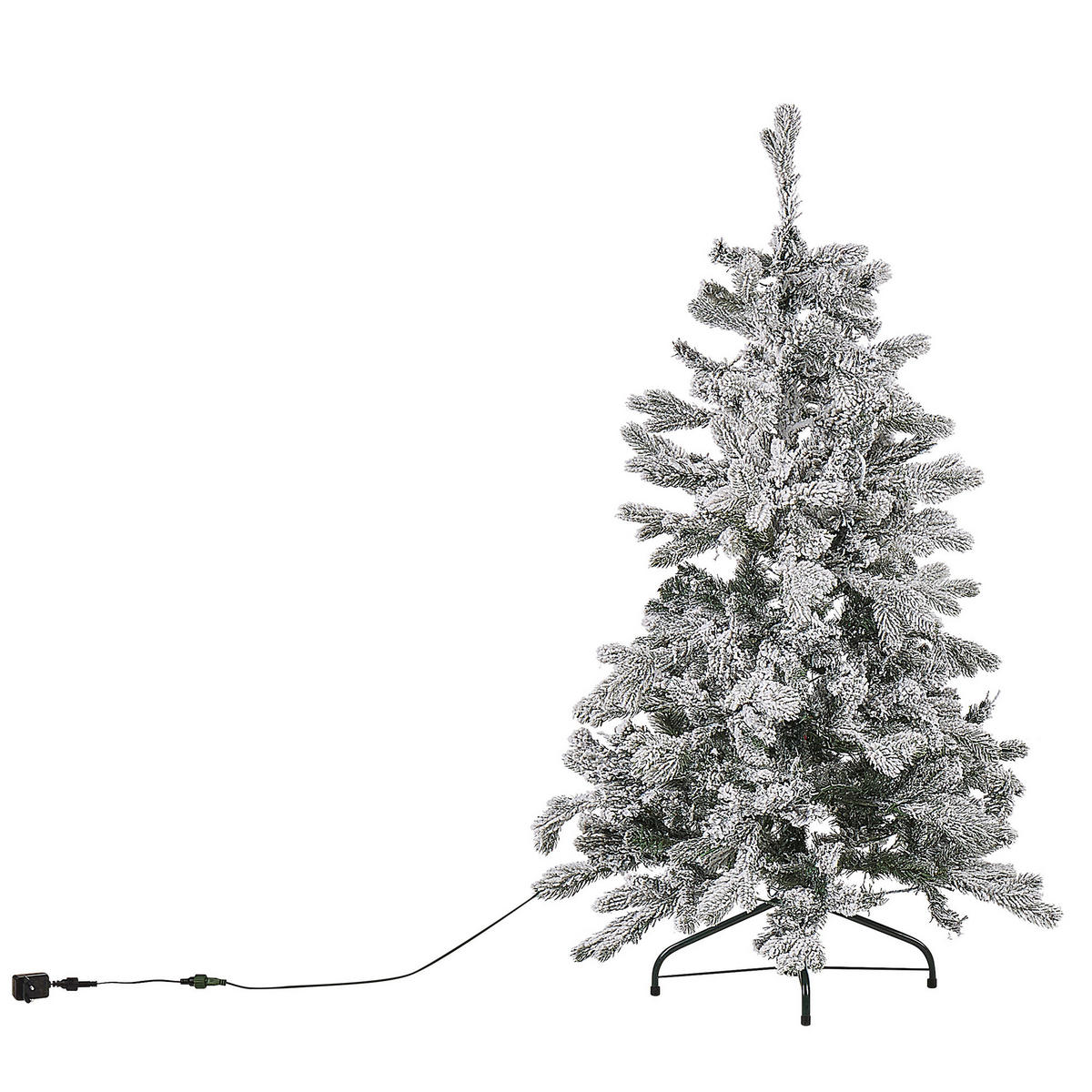 WEIHNACHTSBAUM 120 cm Grün Tatlow - Grün, Kunststoff (120cm) - Beliani