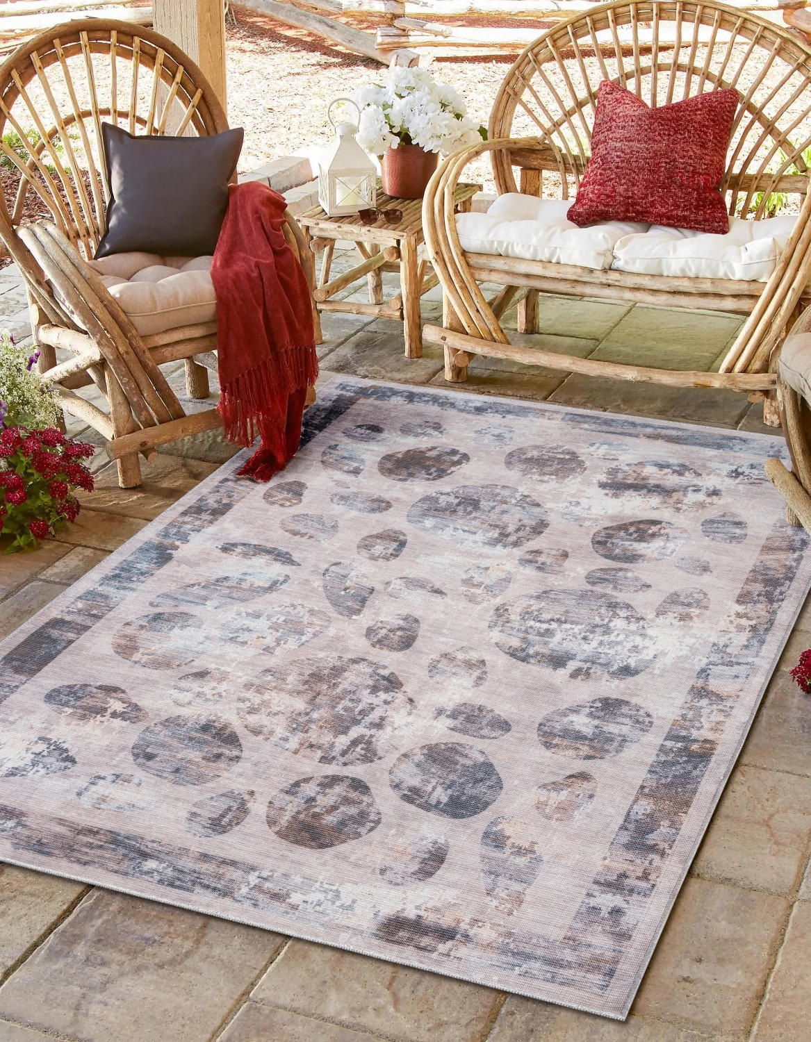 TEPPICH Kelpie Taupe,Anthrazit,Blaugrau 160/230 cm - Taupe, Textil (160/230cm) - My-Rug