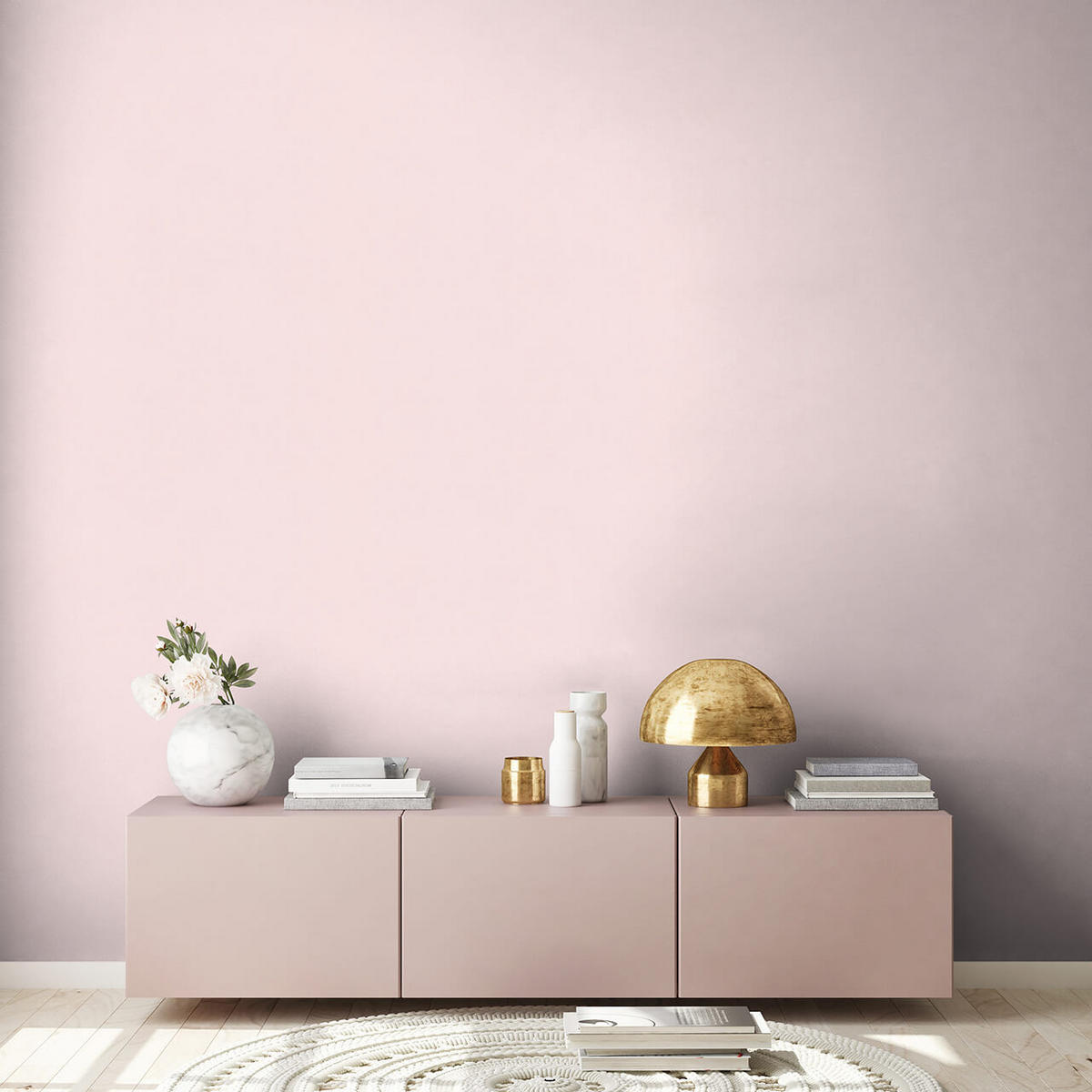 VLIESTAPETE Rosa 53/1005 cm - Pink, Kunststoff/Textil (53/1cm) - KUNSTLOFT