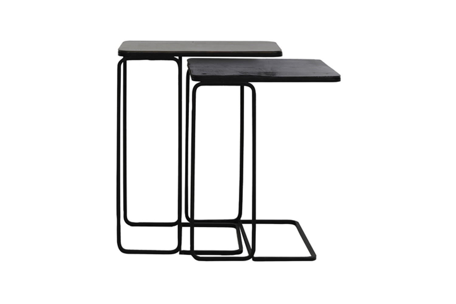 BEISTELLTISCH LAJA, Metall, Bronze - Bronzefarben, Metall (46/31/57cm) - Light & Living