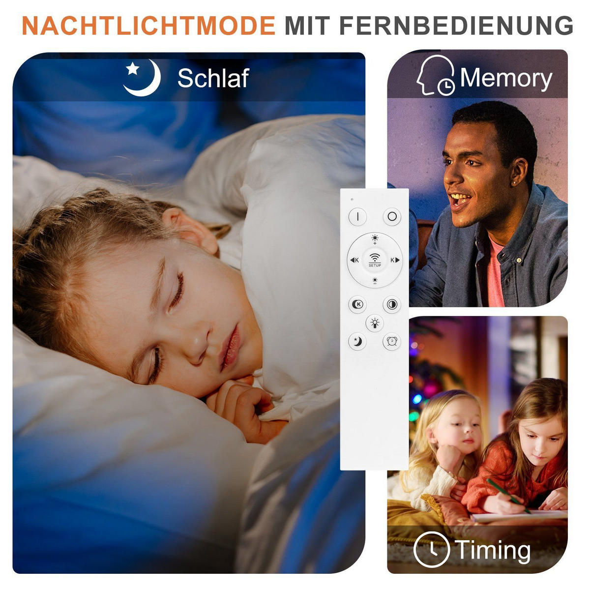 LED-DECKENLEUCHTE Einäugig 57/23/4 cm - Weiß, Metall (57/23/4cm) - Nettlife