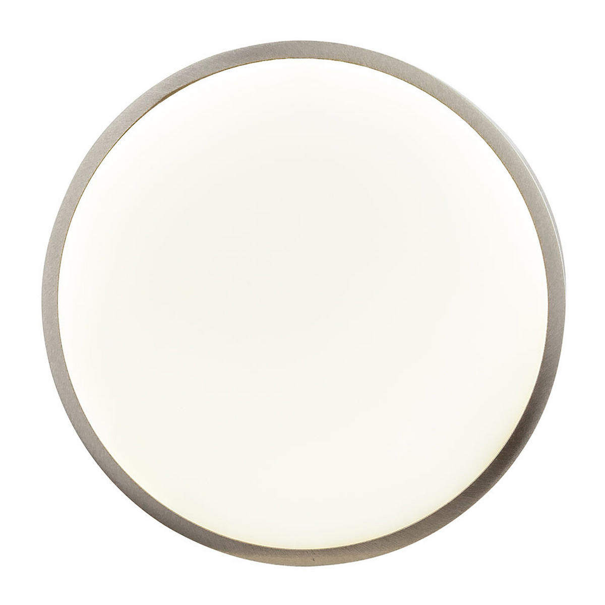 LED DECKENLEUCHTE VITOS Silber Metall - Silberfarben, Metall (22/22/2.6cm) - Globo Lighting