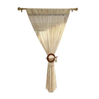 FADENVORHANG creme, 90/200 cm - Creme, Textil (90/200cm) - Homescapes