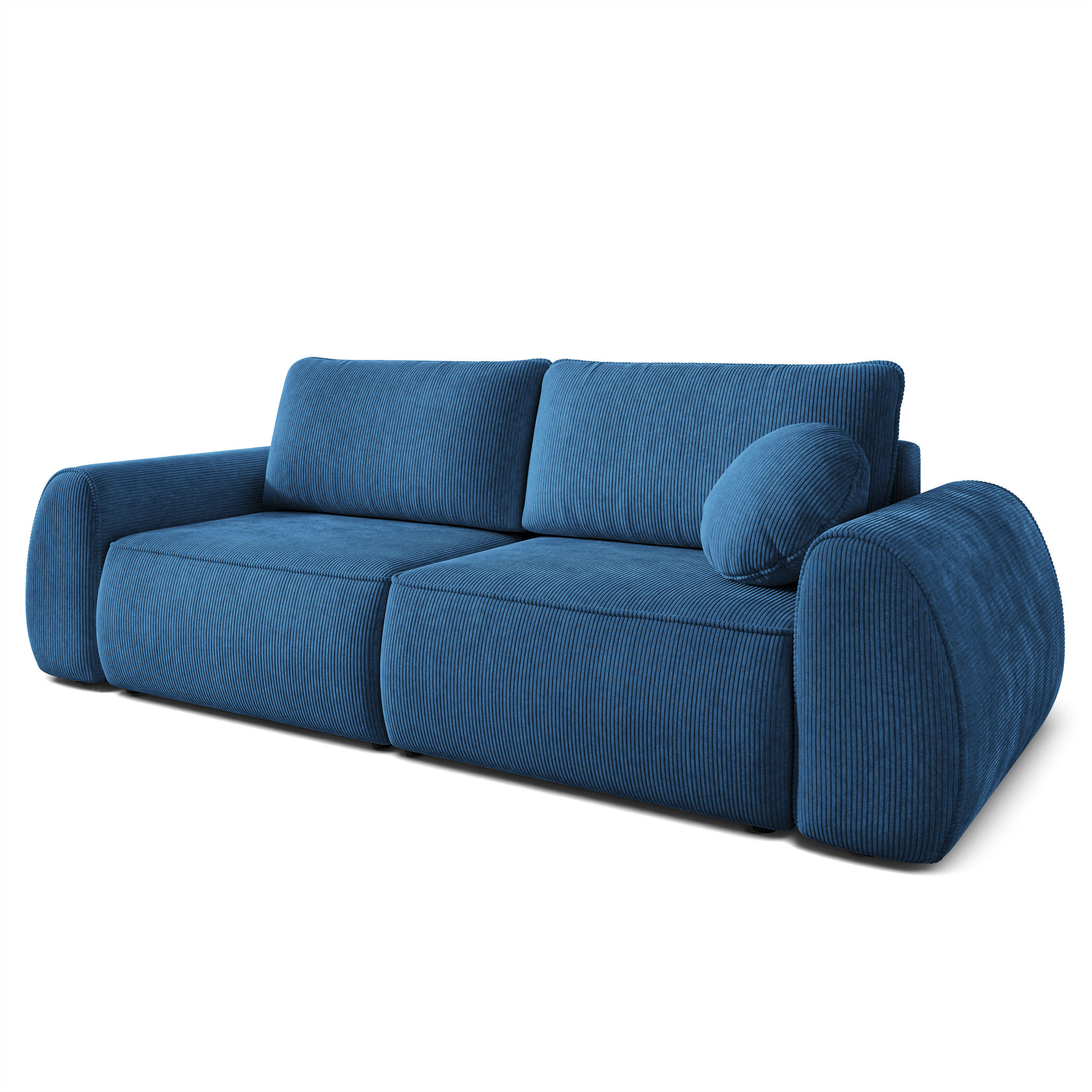 Masseno Bettsofa Blau 264x96x106 cm