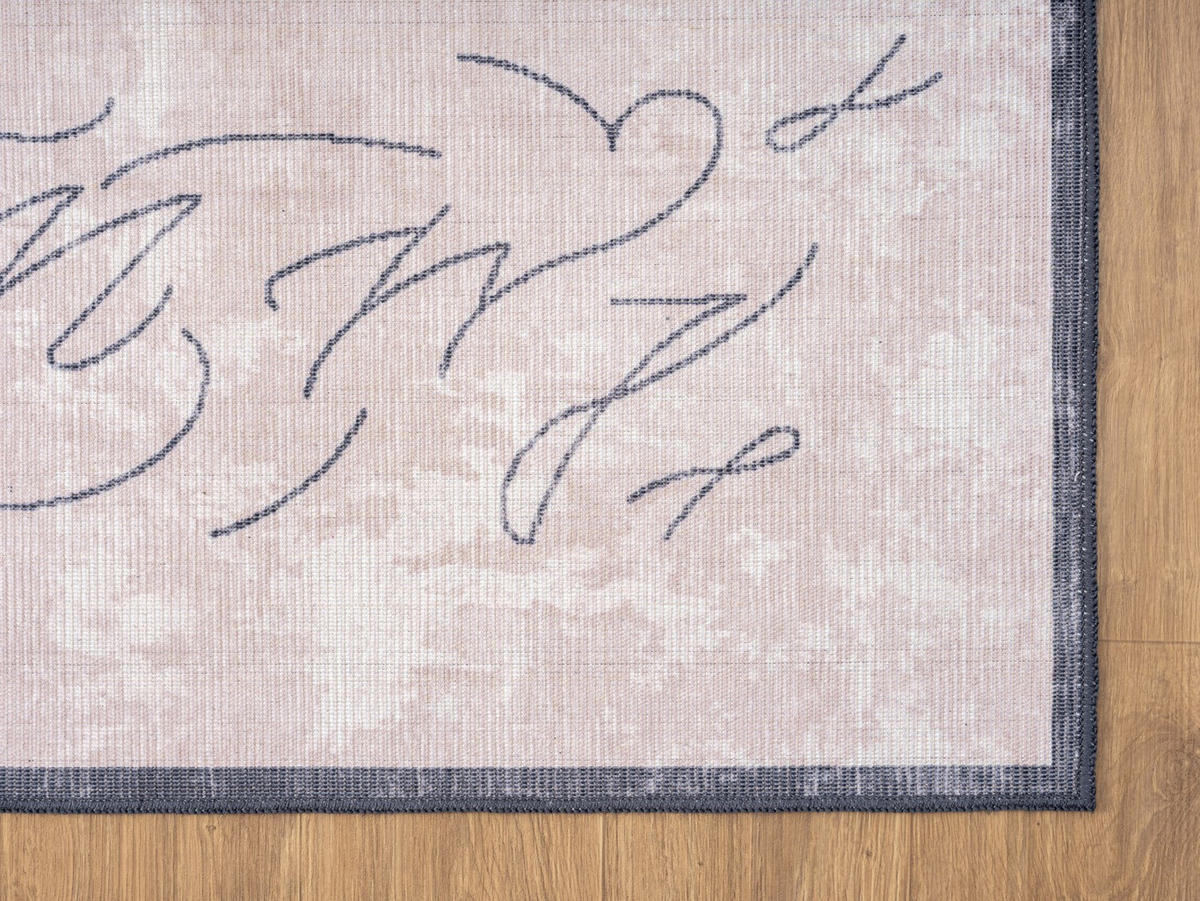 TEPPICH Zale II Mauve,Anthrazit,Roségold 160/230 cm - Mauve, Textil (160/230cm) - My-Rug