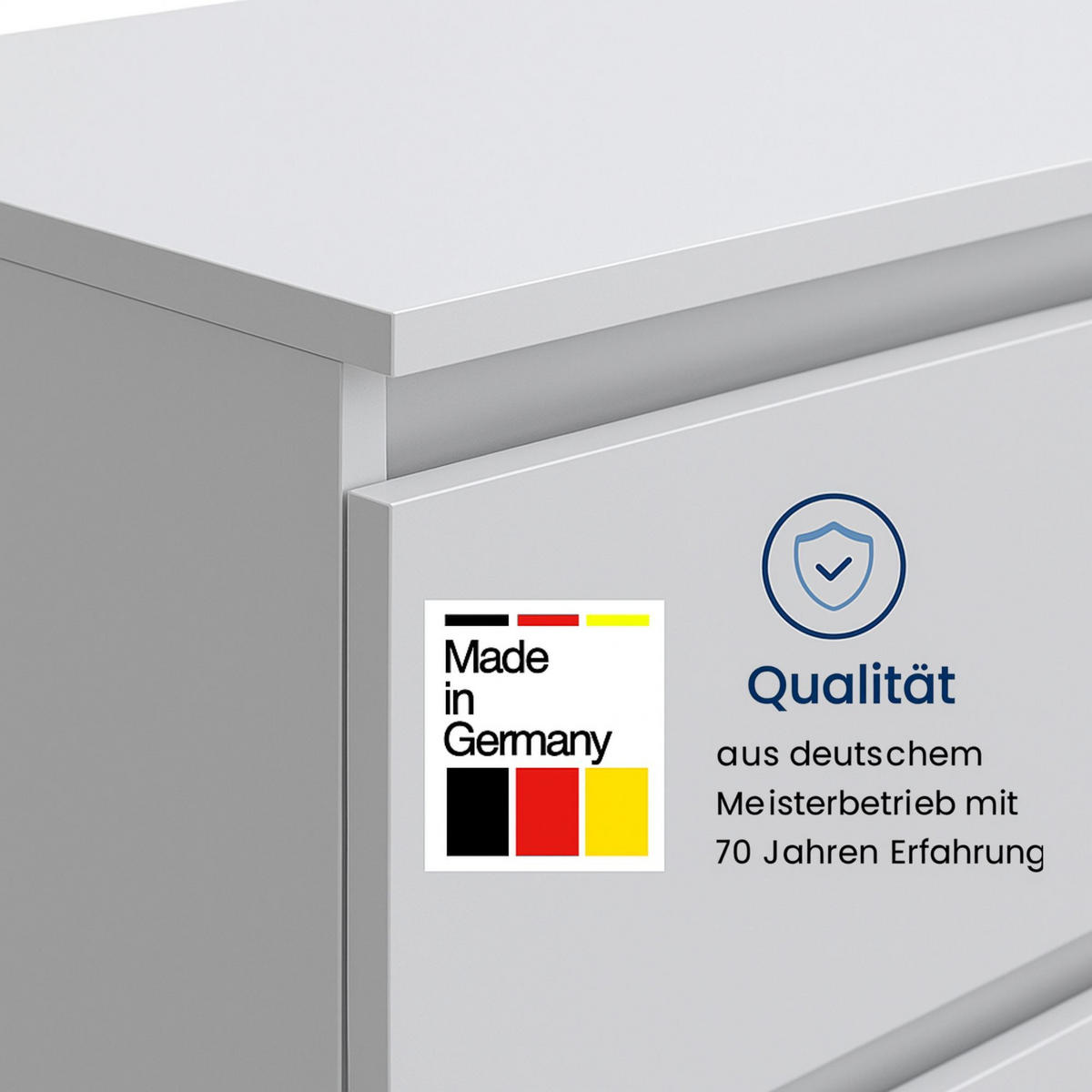 KOMMODE in 76 cm Breite in Kaschmir - Kaschmir, Holzwerkstoff (76/87/35cm) - Home Collective