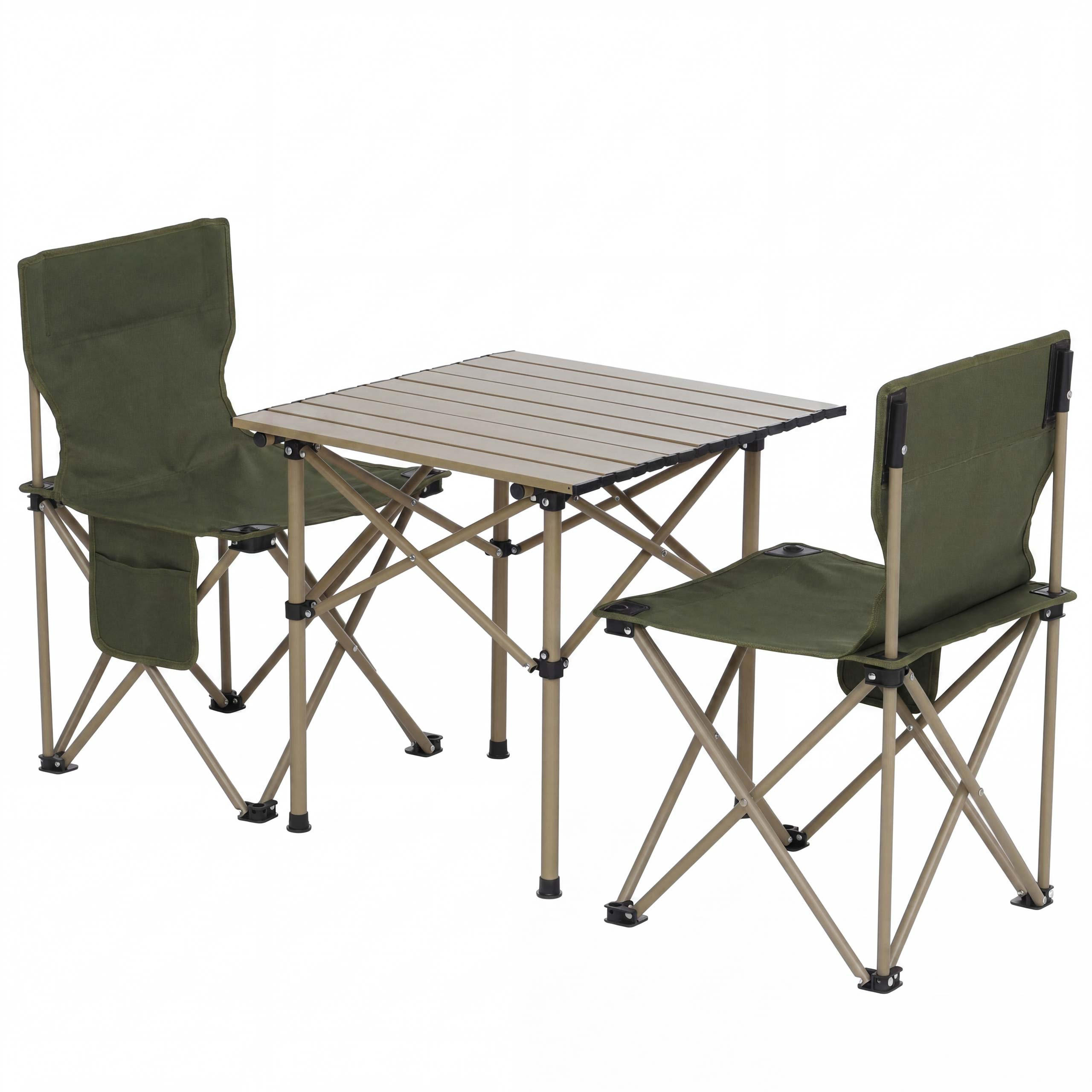 CAMPINGSET Grün - Grün, Textil (51/65/53cm) - MCW